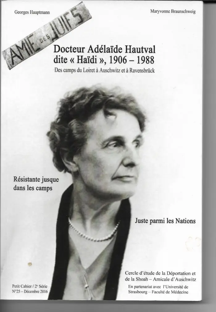 Première page du livre de Georges Hauptmann et Maryvonne Braunschweig